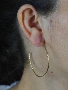 ARGOLA LINDA FIO TORCIDO G